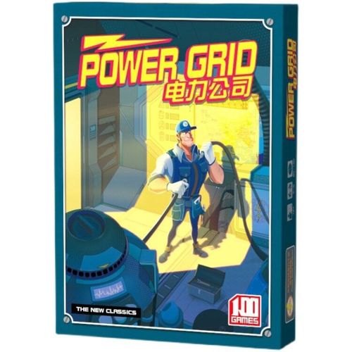 High quality power plant power network power company Chinese belt expansion strategy board game