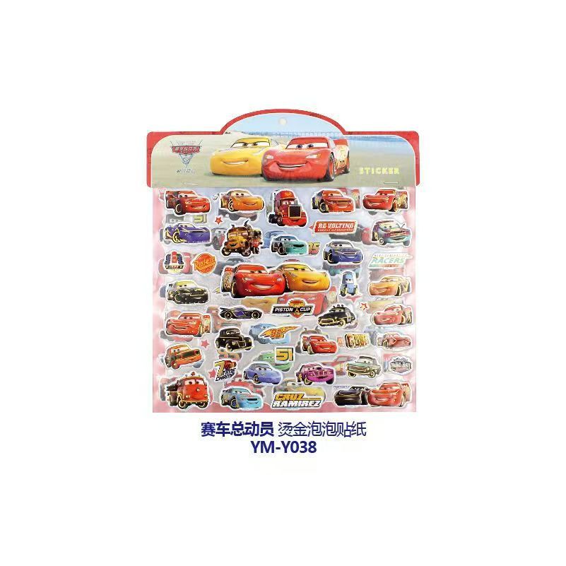 Genuino congelado niños pegatinas Aisha princesa recompensa dibujos animados niña pegatinas 3D burbuja Pegatinas de dibujos animados