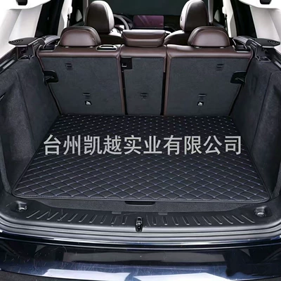 Hot-Selling Products on Temu: Cross-Border Supply of Universal Car Trunk Mats, Wear-Resistant and Waterproof Car Trunk Mats, Direct Sales from the Manufacturer (Trunk Mat) - black-blue-10070cm