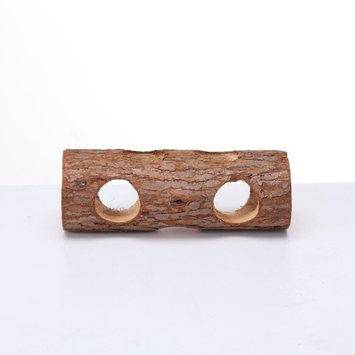 Amazon cross-border hamster solid wood pipe solid wood rabbit molar tree tube supports one-piece drop shipping