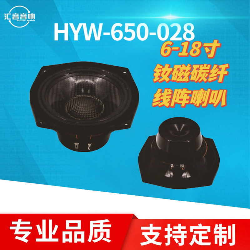 Linear array speaker speaker internal neodymium magnetic speaker 6 inch 8 inch 10 inch 12 inch 15 inch 18 inch series unit