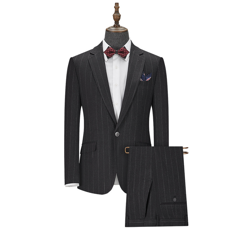 Men's Suits, High-End Suits, Business Formal Wear, Fashionable Slim-Fitting Wedding Banquet Dresses, Ready-Made Wholesale