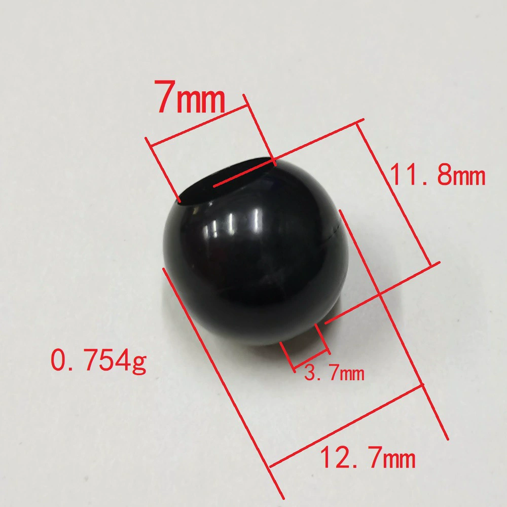 Z3770-12.7mm пластиковые ABS круглые бусины с большими маленькими отверстиями Модные подвесные бусины с отверстиями пластиковые бусины