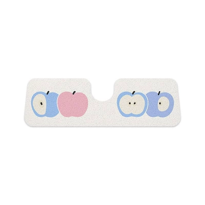 Cute cartoon cuttable silk loop: Avtomobil döşəmə paspasları - apple-kitty-full-rear-row-silk-loop-50135cm1953