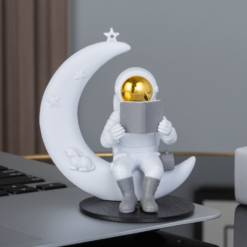 新しい宇宙飛行士の装飾品宇宙飛行士の装飾部屋の装飾デスク小さな家具工場卸売子供の日のギフト|undefined