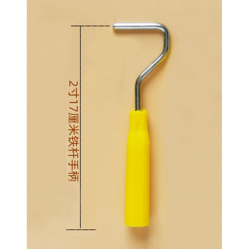 Wade cepillo de pintura de lana de 2 pulgadas de fusión en caliente cepillo de rodillo de 5 cm de reparación de pelo pequeño rodillo cepillo de pelo corto resistente a solventes