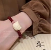 S053-Kitten Cinnabar Bracelet #SZ403