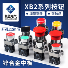 ZB2按钮开关启动停止控制自复位XB2-BA31/42/BD33/21急停旋钮平钮