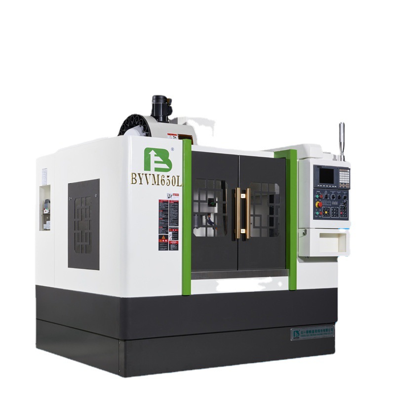 经济数控钻铣床BYVMC550标配台湾刀库4轴