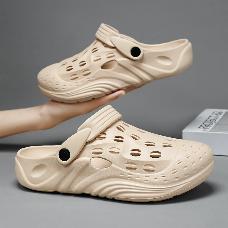 Summer non-slip beach slippers, soft sole, plus size