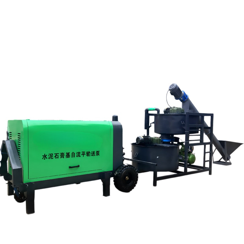 Bomba de transporte de hormigón espumoso ligero para mezclar y transportar completamente automáticamente máquina de espuma de cemento industrial image 6