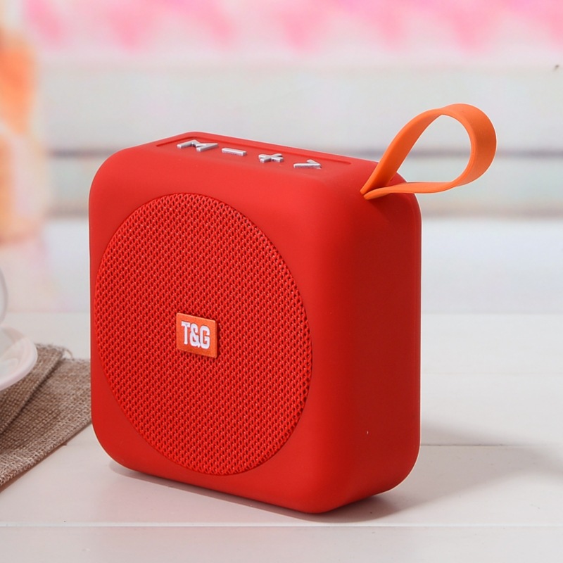 TG505 altavoces Bluetooth cuadrados portátiles al aire libre tela de tela impermeable mini altavoz subwoofer