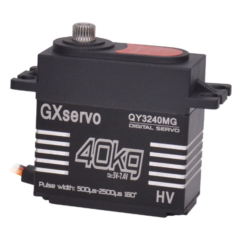 GXservo горячая Распродажа QY3240MG цифровой рулевой механизм 40 кг большой крутящий момент альпинистская модель самолета промышленный рулевой механизм