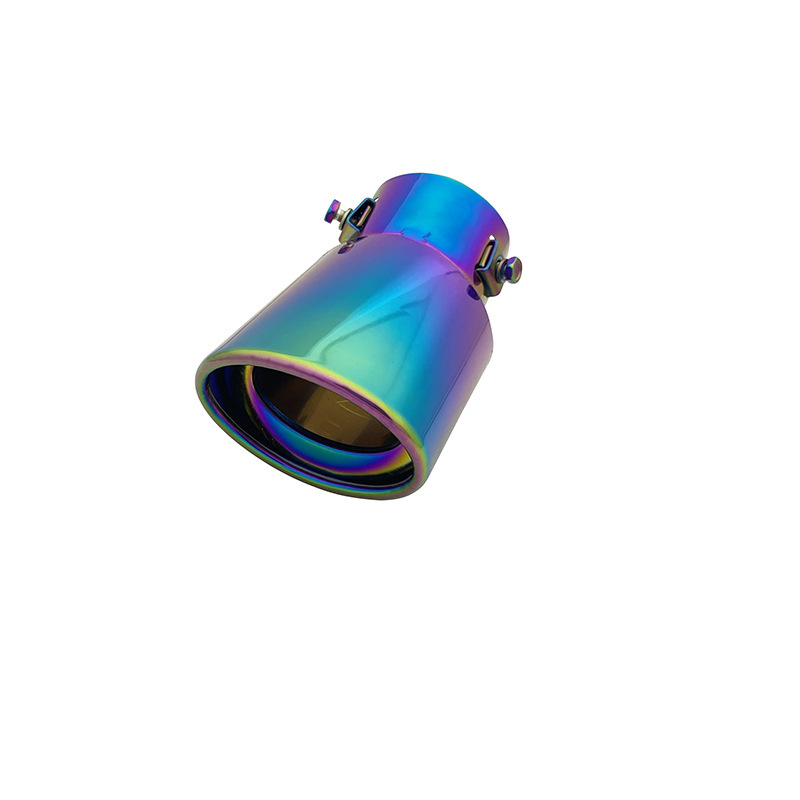 Fábrica directa de automóviles generales tubo de cola de garganta de cola silenciador de escape de automóviles artículos de modificación de tubo de escape