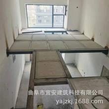 实力工厂loft楼板 6cm8cmloft轻钢夹层楼板 天基板太空板 膨石板