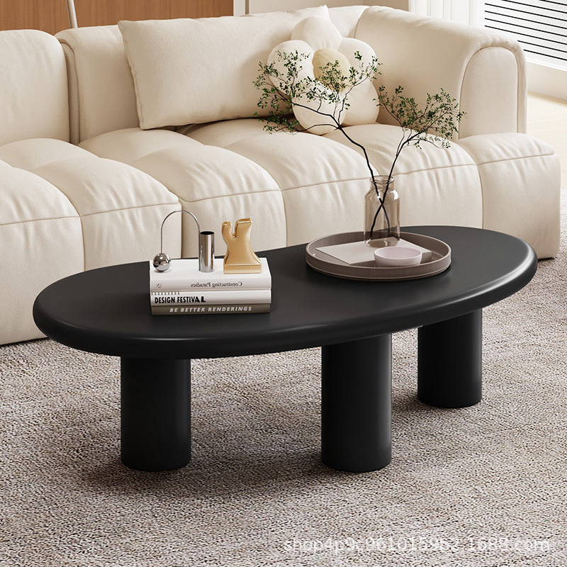 Mesa de té estilo crema italiana de anacaju para el hogar sala de estar creativa simple y ligera mesa de té de lujo encimera de mármol