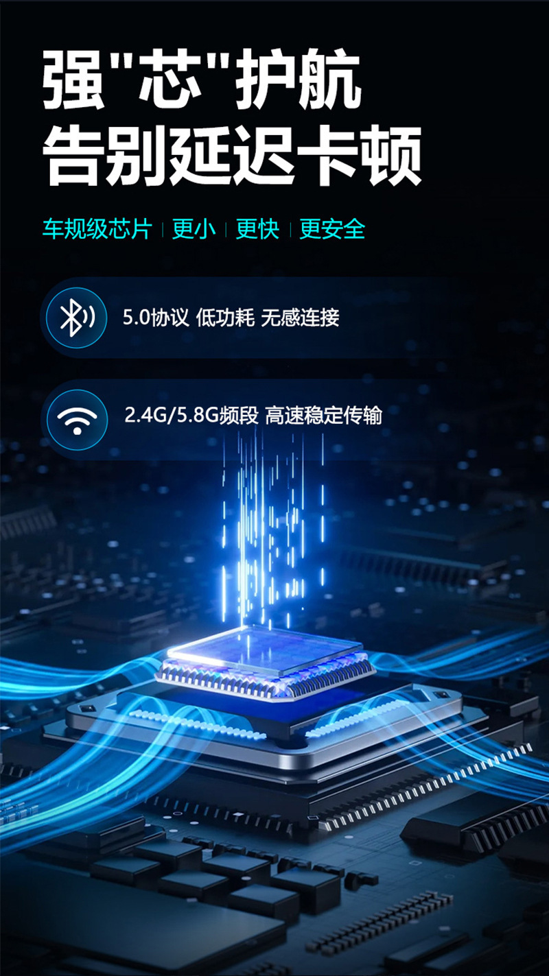 Hot-Selling Carplay Wireless Adapter for Smart Car Connectivity, Domestic Android Hicar and Apple Ios Box