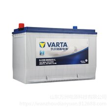 瓦尔塔蓄电池6-QW-80(600)-L启动型 铅酸免维护电池 12V80AH