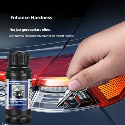 Auto glass repair liquid – Yellowed Light Shells