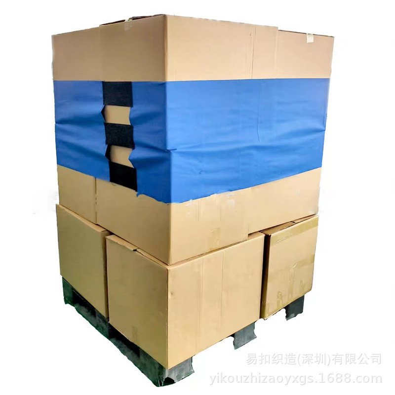 【卡板托盘绑带】代替缠绕膜自粘固定带 货物不倒带卡板托盘绑带|undefined
