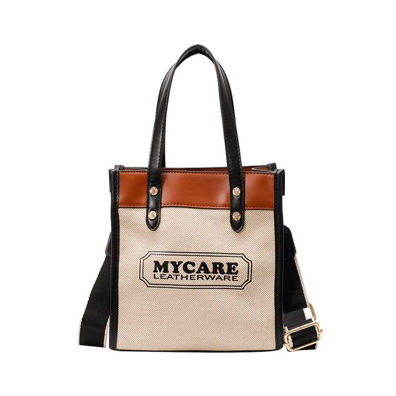 Bolso de mochila para mujeres 2025 nuevos productos transfronterizos de color de mano vertical tote de alta calidad bolsa de compras de transporte