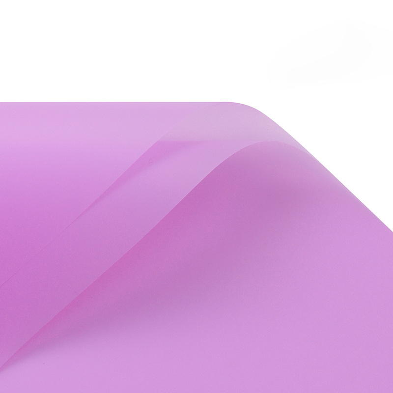 Embalaje de flores Papel de haz coreano Florería Ramo Material de embalaje Papel mate translúcido Papel liso coreano Papel de flores