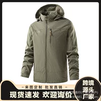 防风男式夹克2026新款|轻薄透气初秋穿搭|1688源头批发