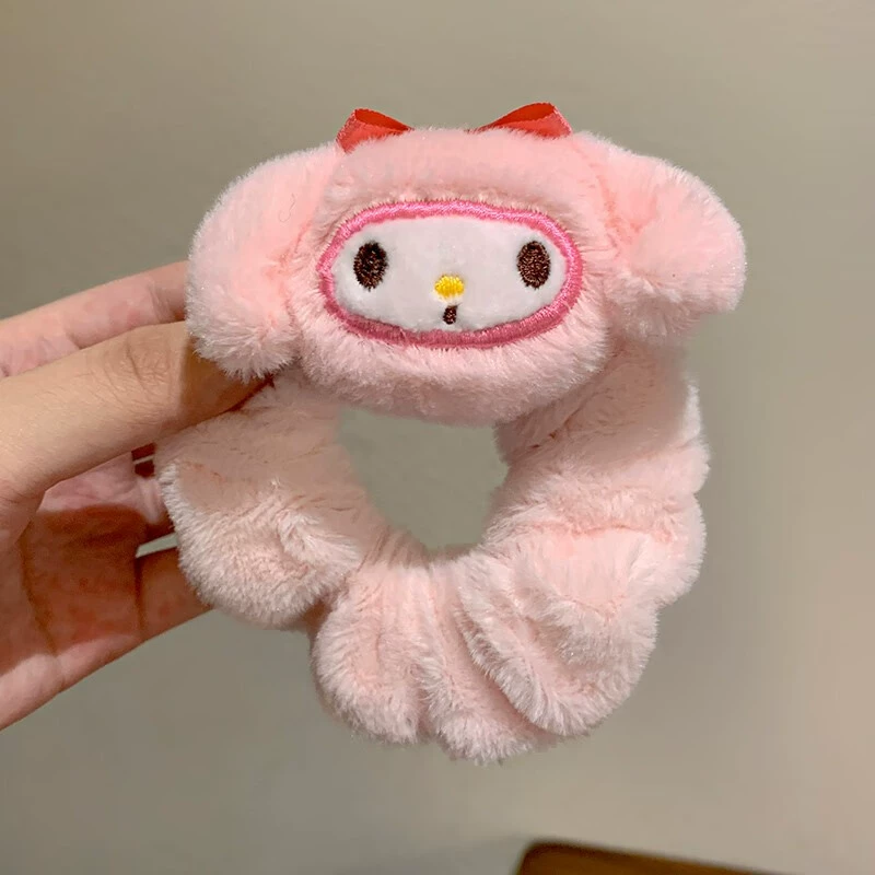 奶味蓝 Children's cute elastic hair accessory