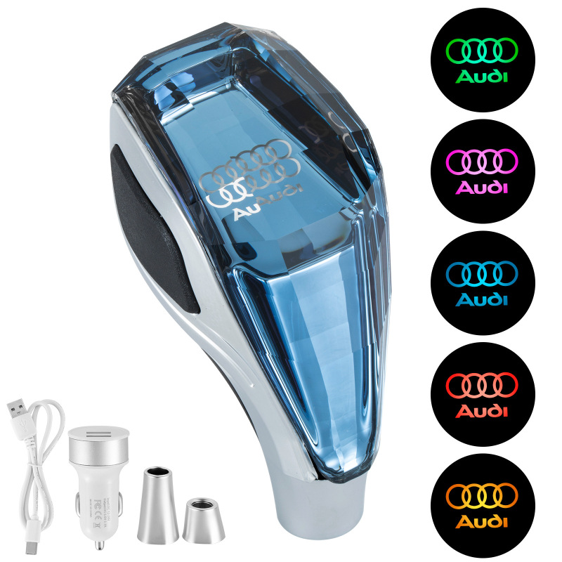 Accesorios de automóviles para Toyota Mazda Mitsubishi Crystal Gear Handle Head Head Lighting Gear Head image 19