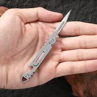 Small sharp handheld keychain stainless steel, pocket knife