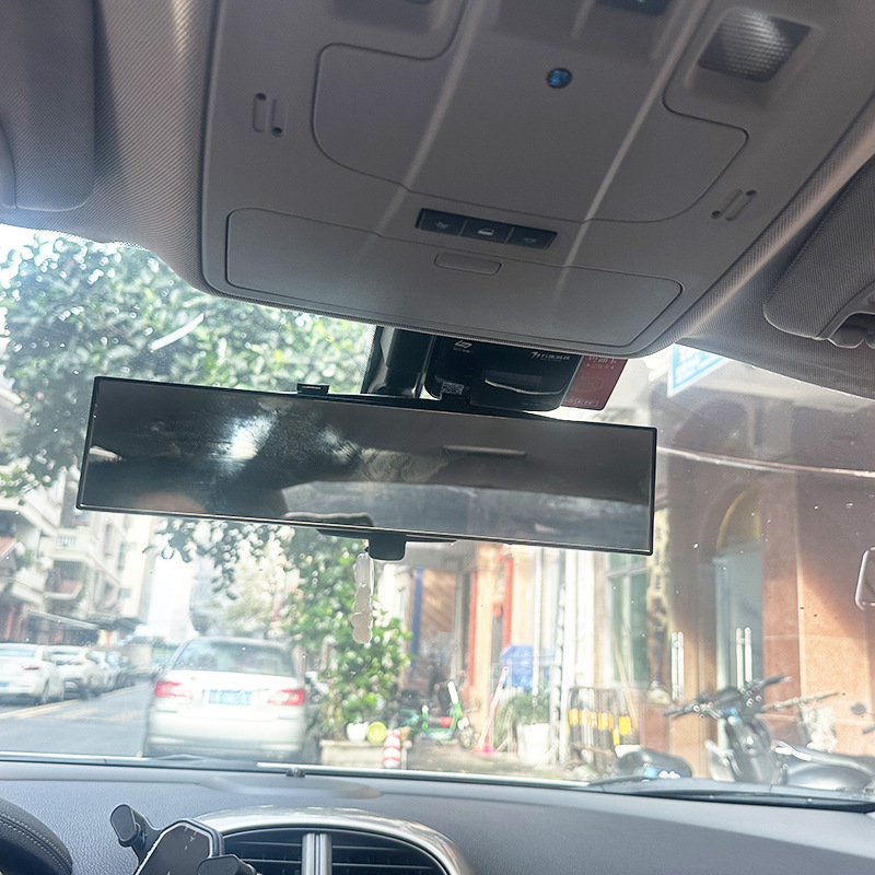 Car rearview mirror snap-in car rearview mirror universal anti-glare anti-high beam large field of view mirror