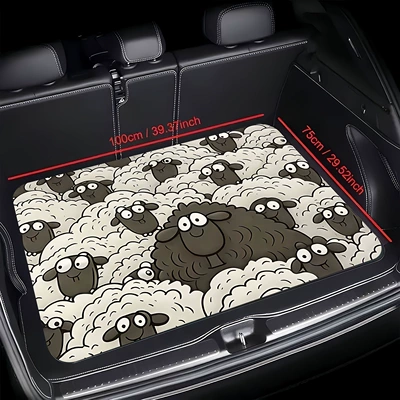 Avtomobil döşəmə paspasları Car Floor Mats, Universal for - 318temuhbx-8-75100cm-crystal-velvet-dot-plastic-bottom