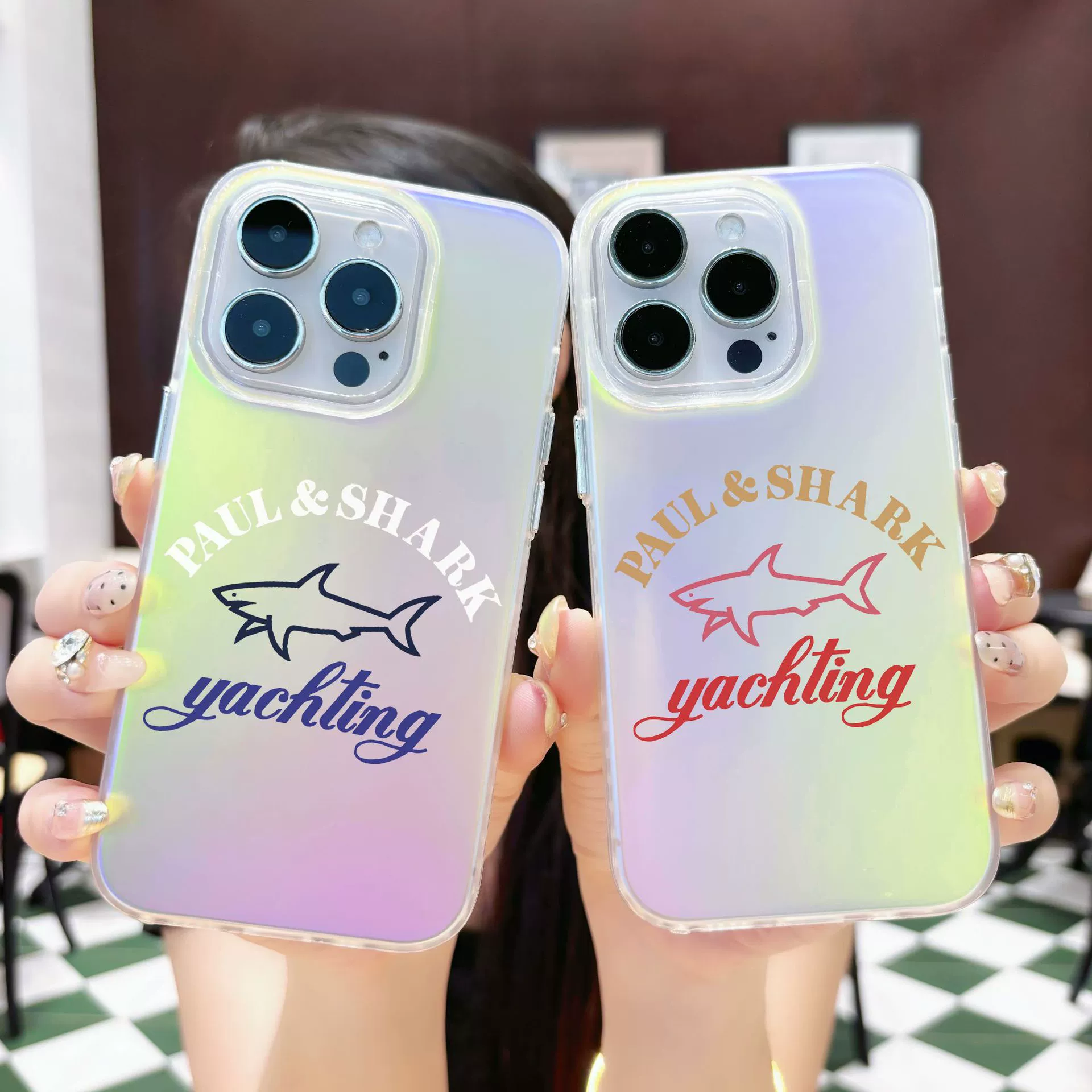 Compatible phone case, shark, iphone, 15promax, (Cross-border trading)