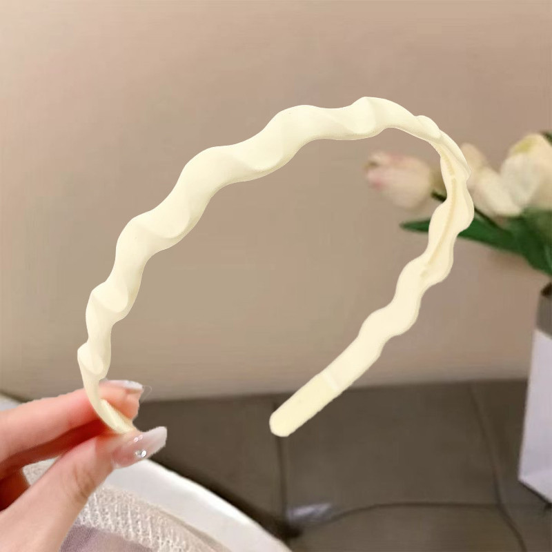 波浪发箍女2025新款洗脸专用高颅顶头箍带齿防滑压发发卡气质头饰|undefined