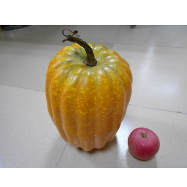 30cm tall orange pumpkin