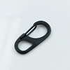 Factory direct selling 33mm mini jewelry buckle D3 spring hook buckle outdoor metal hook volume