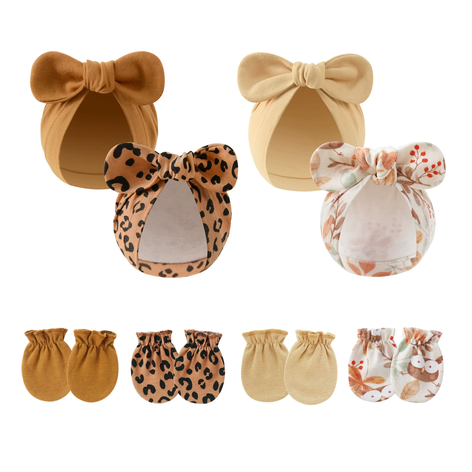 Внешняя торговля Весенние и осенние новорожденные детские шапки для мужчин и женщин