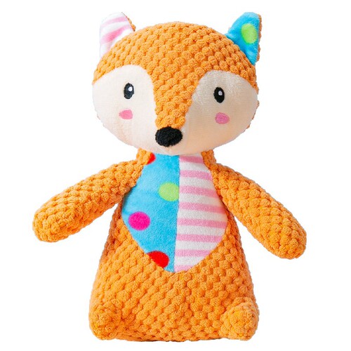Dog vocalizing plush toy companion training to soothe cats small and medium-sized dogs molar teddy to relieve boredom pet supplies