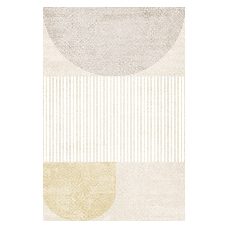 Alfombra completa, estilo nórdico simple, resistente al frío y que mantiene el calor, imitación de cachemira, alfombra para mesa de centro de sala de estar, alfombra absorbente de agua para el hogar, alfombra antideslizante para sofá.