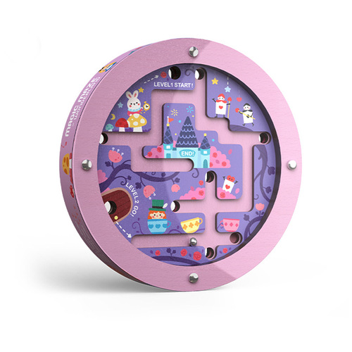 mideer double-sided ball maze game children's concentration training space logical thinking educational toys