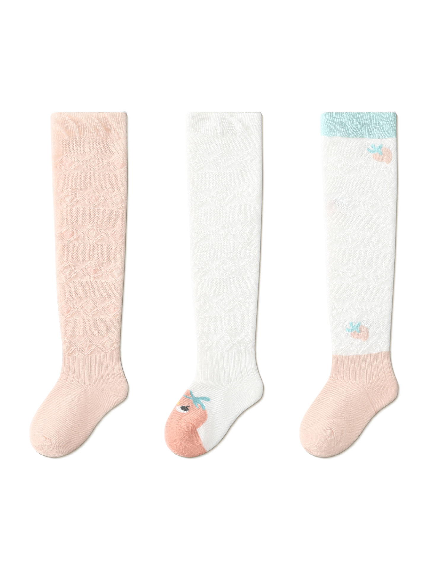 Summer children's cotton knee socks