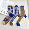 Klein Blue Summer Glass Skin Stockings