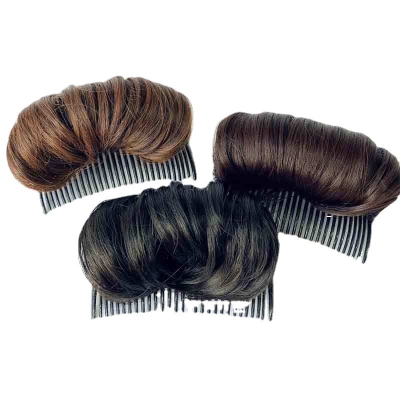 Corea del Sur Media bola cabeza rizador de pelo tocado hembra horquilla perezoso princesa cabeza esponjosa corbata accesorios para el cabello aumento de la altura artefacto femenino