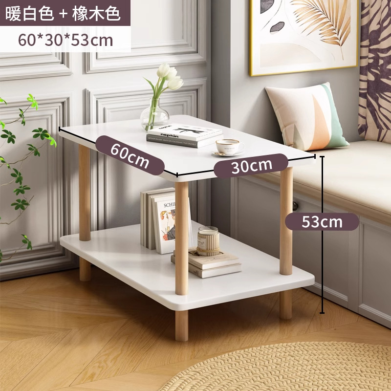 따뜻한 흰색 [60*30*53] 더블 레이어 수납