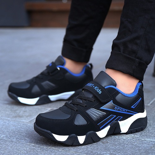 Boys' Shoes for Children Aged 6-12, Sports Shoes for Spring and Autumn, Breathable, Durable, Non-slip, for Older Children Running Trendy Shoes