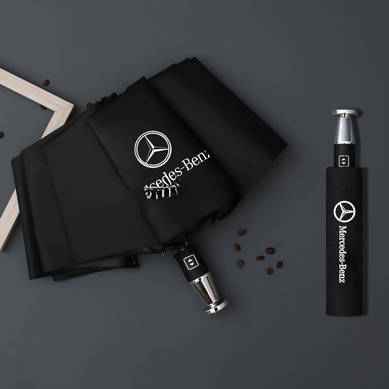 Business Rolls-Royce Umbrella Ten-Bone Automatic Umbrella Sunshade Rain or Shine Mercedes-Benz 4S Store Supplies Car Umbrella Business Rolls-Royce Umbrella Ten-Bone Automatic Umbrella Sunshade Rain or Shine Mercedes-Benz 4S Store Supplies Car Umbrella