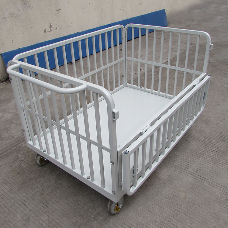 拣货手推车 网架车 半开门网格工具车 金属周转车仓库载货小推车