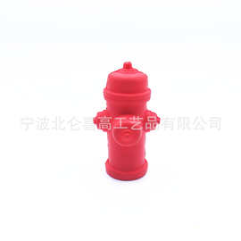 PU减压发泡儿童玩具PU灭火器压力球 可印logo 圆盖头PU消防栓玩具