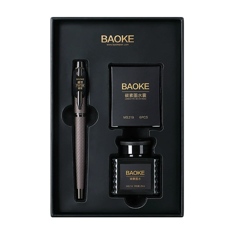 Роллер BaoKe, металлический набор для офиса, подарочная коробка