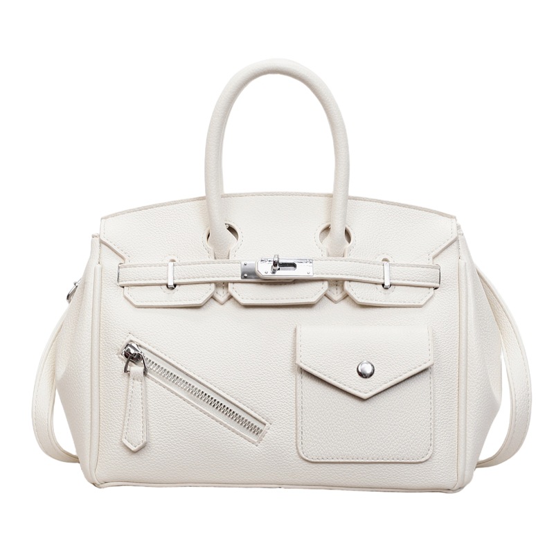 Bolsos de platino de textura superior, bolsos de gran capacidad, nuevos bolsos de mano transfronterizos, bolsos de hombro retro, bolsos de Kelly